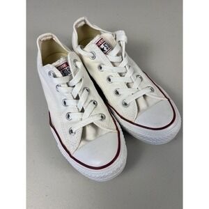 Converse Chuck Taylor All Star Low Top Sneaker Optical White Canvas Mens 4 Wms 6